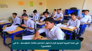 نفى لجنة التربية النيابية قرار الدخول الشامل للثالث المتوسط.. ما هي التفاصيل؟